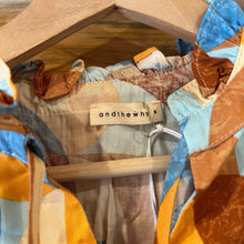 Load image into Gallery viewer, NWT And The Why Printed Ruffle Babydoll Top size Small