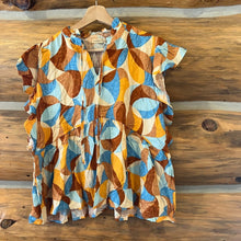 Load image into Gallery viewer, NWT And The Why Printed Ruffle Babydoll Top size Small