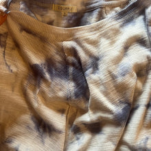 Load image into Gallery viewer, Z Supply Blue & White Claire Cloud Tie Dye Lounge Crewneck Sweatshirt size Small