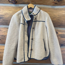 Load image into Gallery viewer, By Anthropologie Piped Sherpa Jacket size Large
