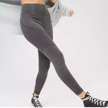 Load image into Gallery viewer, Aerie Offline Smoked Gray High Waist Seamless 7/8 Legging size M