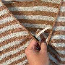 Load image into Gallery viewer, Free People Counting Stripe Swing Tunic Dress size S