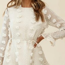 Load image into Gallery viewer, Entro Embellished Tie Waist Dress size L