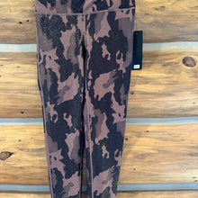 Load image into Gallery viewer, Mono B Camo Foil Brown Leggings size S