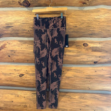 Load image into Gallery viewer, Mono B Camo Foil Brown Leggings size S