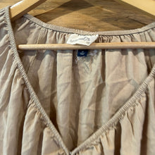 Load image into Gallery viewer, Universal Thread Khaki 3/4 Sleeve Puff Sleeve Dress size M