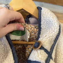 Load image into Gallery viewer, By Anthropologie Piped Sherpa Jacket size Large