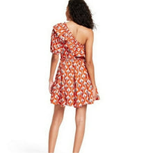 Load image into Gallery viewer, RHODE x Target Lotus Floral Print One Shoulder Mini Dress size 1X