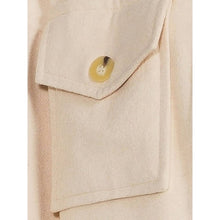 Load image into Gallery viewer, Time & Tru Women’s Cream Shirt Jacket size XXL