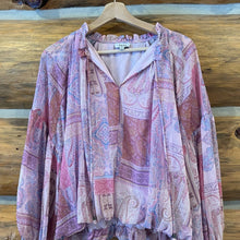 Load image into Gallery viewer, FATE Multicolor Paisley Blouse size Medium