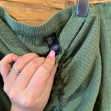 Load image into Gallery viewer, Cider Texture Midi Drawstring Skirt size Large