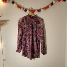 Load image into Gallery viewer, Chicos Bohemian Scrolls MockNeck Top