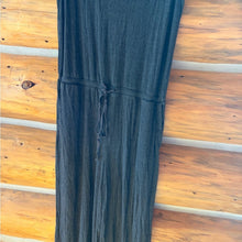 Load image into Gallery viewer, Daily Ritual Charcoal Cropped Jumpsuit size Large
