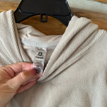 Load image into Gallery viewer, Mono B Ribbed Cropped Hoodie Sweatshirt size M
