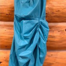 Load image into Gallery viewer, Amanda Uprichard Mohan Dress Marina Blue Short Sleeveless size S
