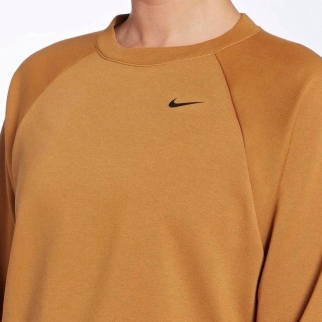 Nike Versa Slash Cropped Crewneck Pullover size M