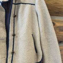 Load image into Gallery viewer, By Anthropologie Piped Sherpa Jacket size Large
