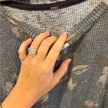 Load image into Gallery viewer, Free People Floral Waffle Knit size M/L
