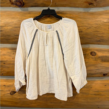 Load image into Gallery viewer, Old Navy Relaxed Stitch Boho Blouse size XL
