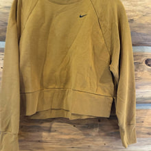 Load image into Gallery viewer, Nike Versa Slash Cropped Crewneck Pullover size M

