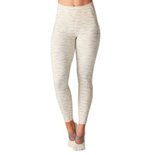 Load image into Gallery viewer, TAVI High Waisted Eyelet 7/8 Yoga Leggings size S
