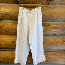 Load image into Gallery viewer, J. Crew Wide-leg Seaside Linen Pant size L
