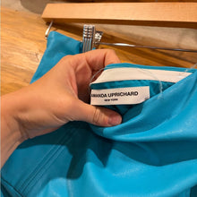 Load image into Gallery viewer, Amanda Uprichard Mohan Dress Marina Blue Short Sleeveless size S
