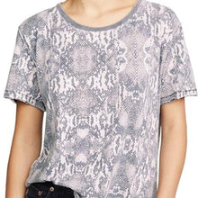 Load image into Gallery viewer, Free People Snakeskin Tee size S/M
