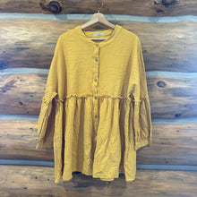 Load image into Gallery viewer, Cellabie Button Down Tunic size XL
