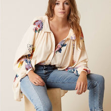 Load image into Gallery viewer, Free People Meadow Lark Blouse size XS
