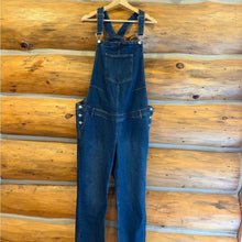 Load image into Gallery viewer, Gap Maternity Denim Overalls size L
