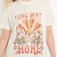 Load image into Gallery viewer, Maurices Take the Long Way Home Graphic Tee size XS

