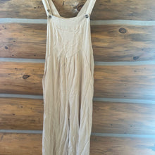 Load image into Gallery viewer, Mystree Linen Blend Jumpsuit size L

