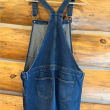 Load image into Gallery viewer, Gap Maternity Denim Overalls size L
