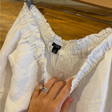Load image into Gallery viewer, J. Crew Wide-leg Seaside Linen Pant size L
