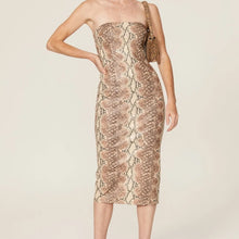 Load image into Gallery viewer, Katie May Vixen Faux Leather Dress size XS
