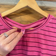 Load image into Gallery viewer, Old Navy Loose Vintage Garment-Dyed Striped T-Shirt Shift Dress size XL
