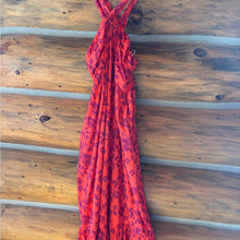 Load image into Gallery viewer, Grace Karin Floral Halter Dress size Large
