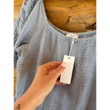 Load image into Gallery viewer, NWT Holipick Squareneck Blue Dress size XXL
