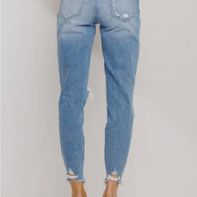 Load image into Gallery viewer, Jelly Jeans Mid Rise Distressed Skinny Jean size 5/27
