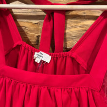 Load image into Gallery viewer, Entro Red Bubble Sleeve Dress size S
