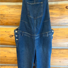 Load image into Gallery viewer, Gap Maternity Denim Overalls size L
