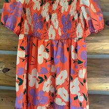Load image into Gallery viewer, Floral Smocked Women’s Dress size XXL
