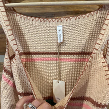 Load image into Gallery viewer, NWT Wishlist Crochet Stripe Tank size M
