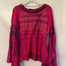 Load image into Gallery viewer, Free People Craft Time Bell Sleeve Sweater size S
