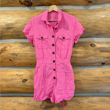 Load image into Gallery viewer, Women’s Pink Romper size S
