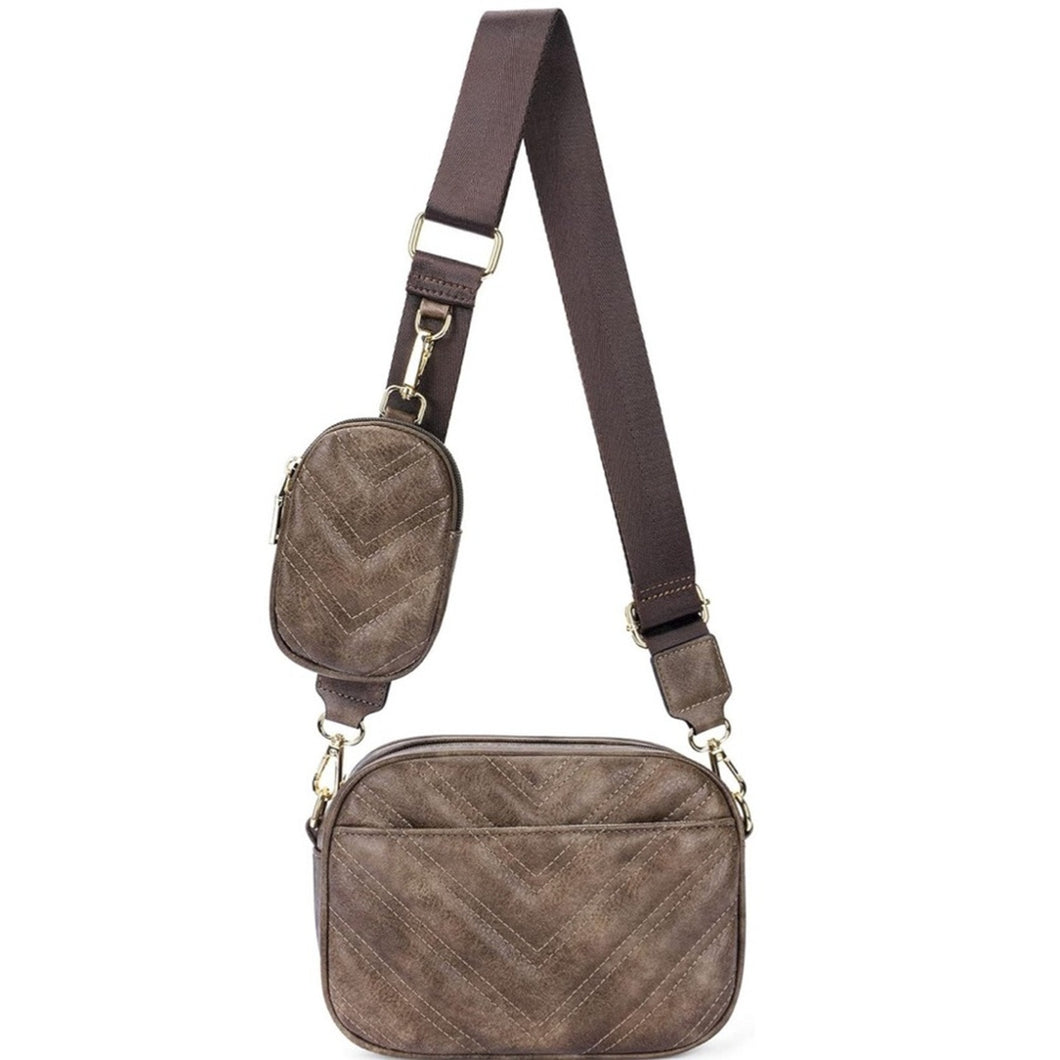 Bedicy Quilted Small Crossbody Purse