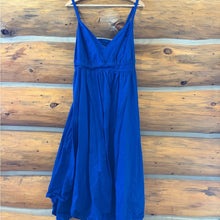 Load image into Gallery viewer, Old Navy Waist Defined Blue Midi Dress size XL
