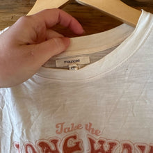 Load image into Gallery viewer, Maurices Take the Long Way Home Graphic Tee size XS
