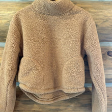 Load image into Gallery viewer, Cozy Cowl Neck Pullover Sweatshirt - All in Motion Camel Small
